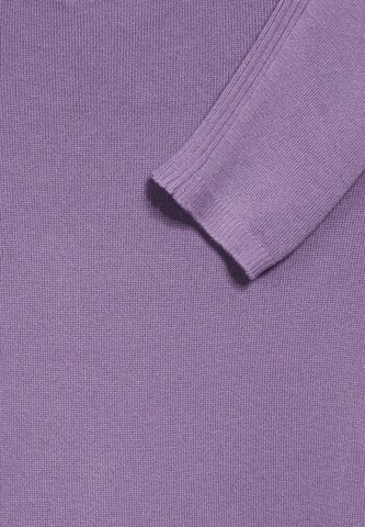 STREET ONE Strickjacke in Lila