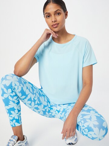 ROXY Sportshirt 'SEE THE GOOD' in Blau