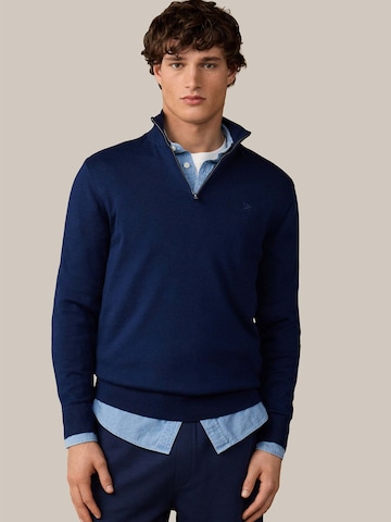 Hackett London Trui 'Ess' in Blauw: voorkant