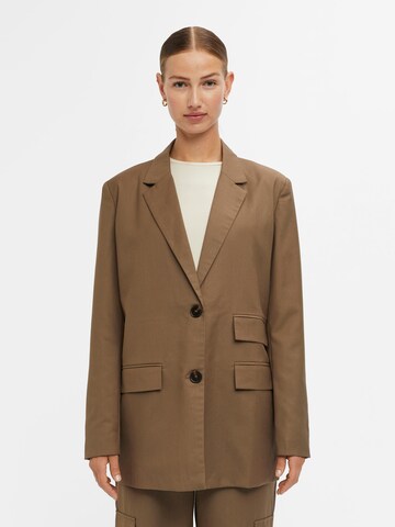 OBJECT Blazers 'Andrea' in Bruin: voorkant