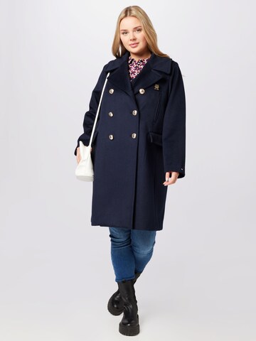 Tommy Hilfiger Curve Between-Seasons Coat in Blue