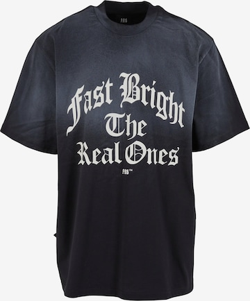 T-Shirt 'Fast and Bright' Fast & Bright en noir : devant