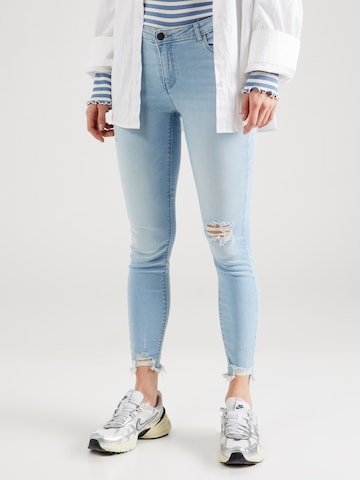 Noisy may Skinny Jeans 'KIMMY' in Blauw: voorkant