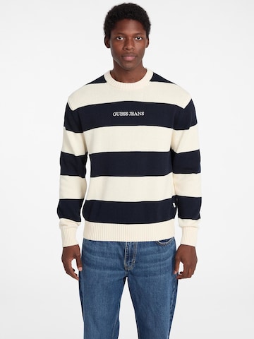 GUESS Pullover in Weiß: Vorderseite