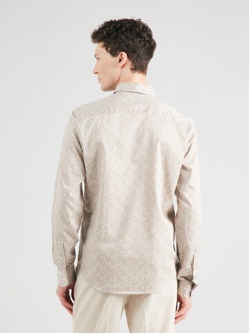 Casual Friday Regular Fit Hemd 'JERMEMY' in Braun