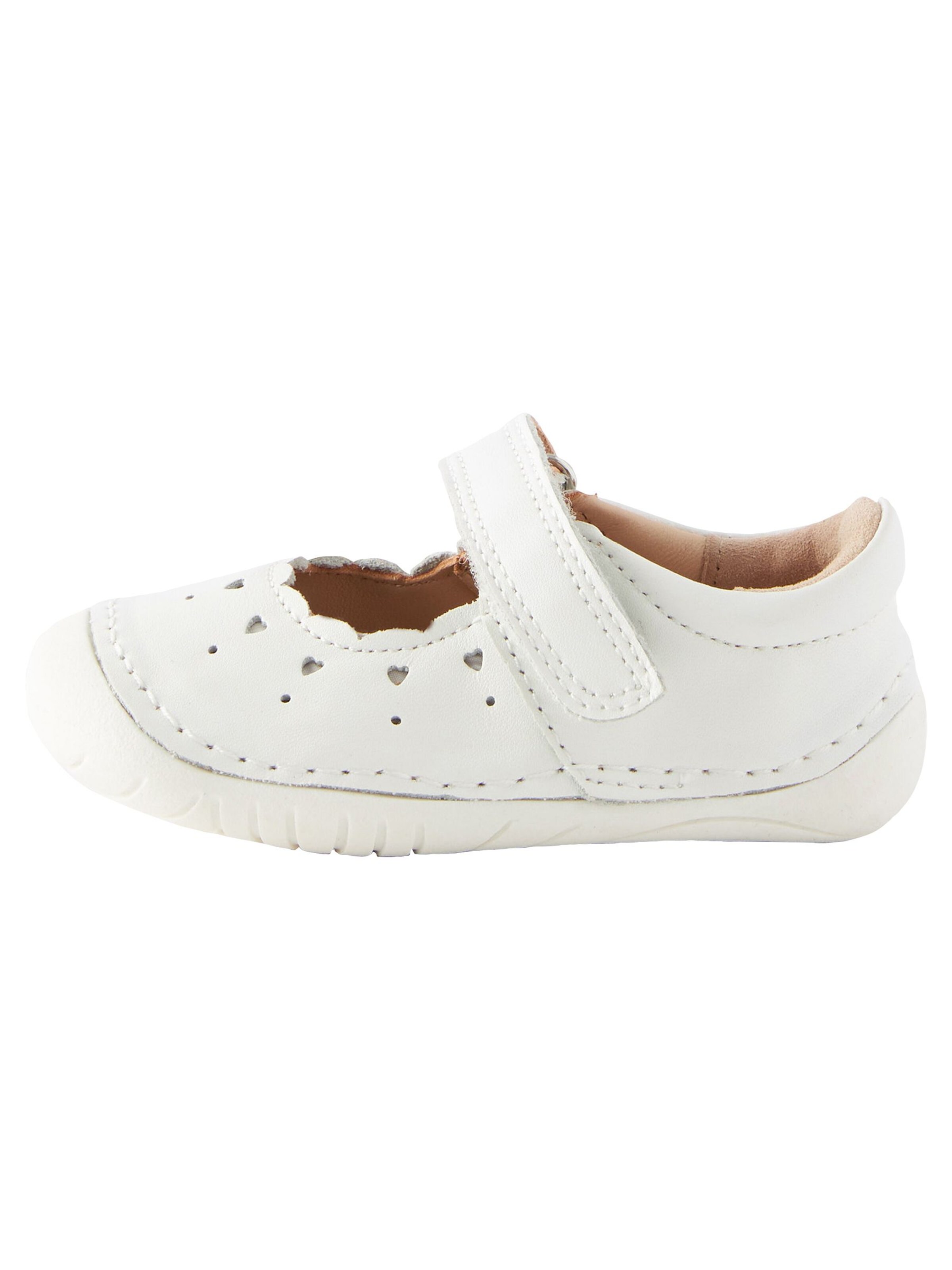 Next Baleríny 'Jane' – bílá: přední strana