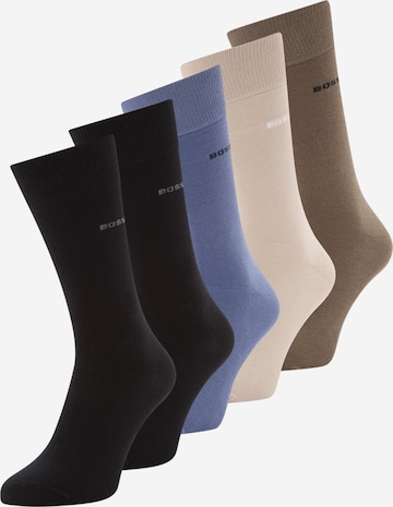 Calzino di BOSS in beige: frontale