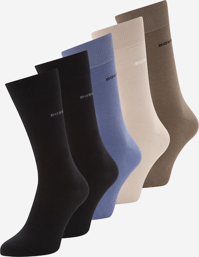 BOSS Sukat värissä beige / safiiri / ruskea / musta, Tuotenäkymä