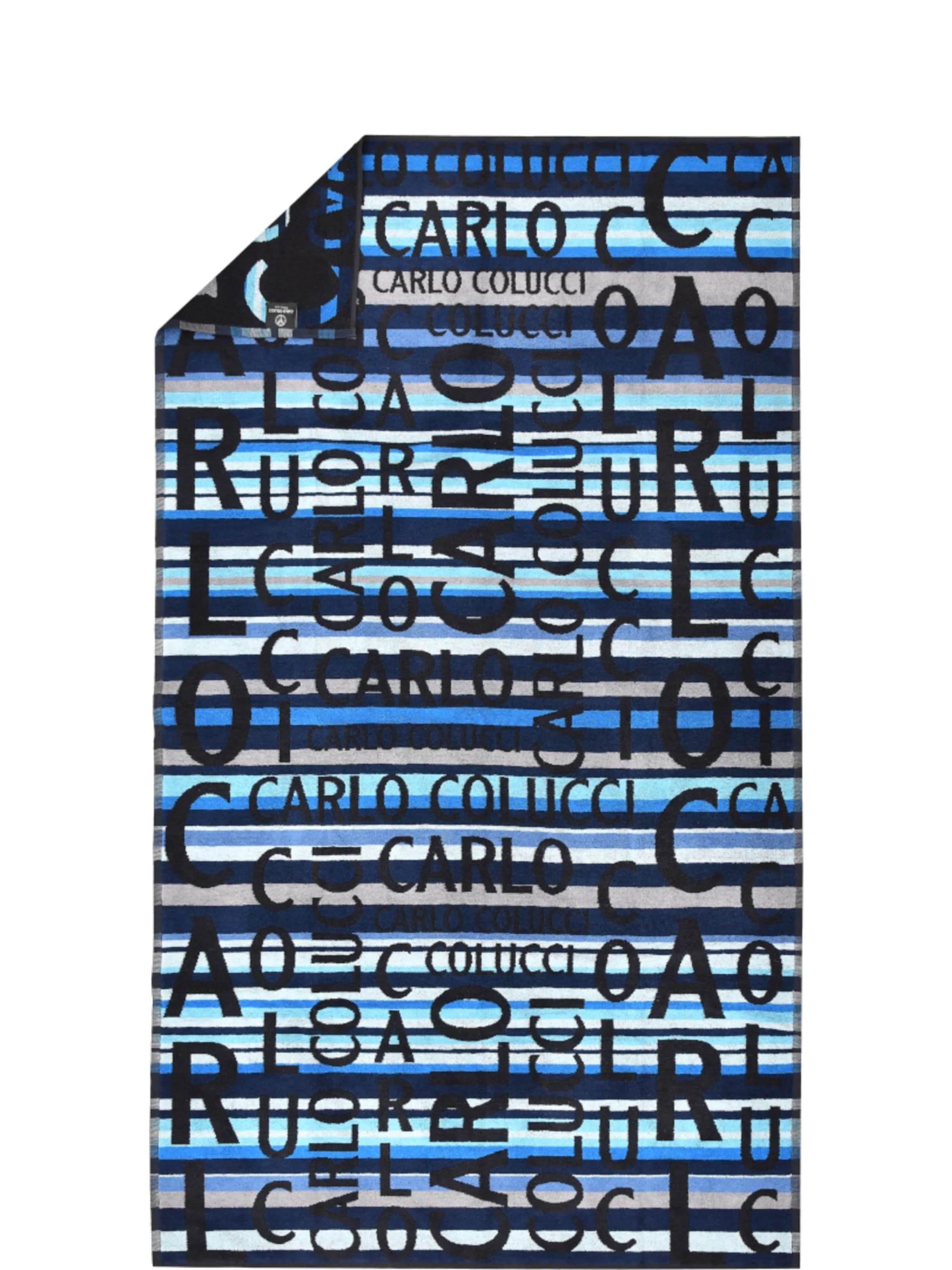 Housse de couette Carlo Colucci en bleu : devant