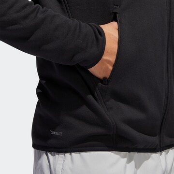 ADIDAS PERFORMANCE Athletic Zip-Up Hoodie 'Prime' in Black