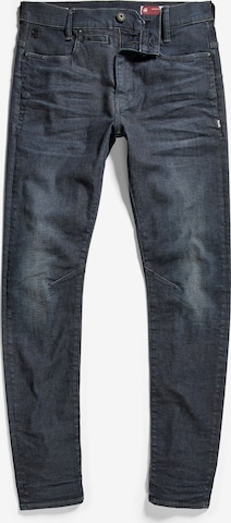 Coupe slim Jean G-Star RAW en bleu : devant