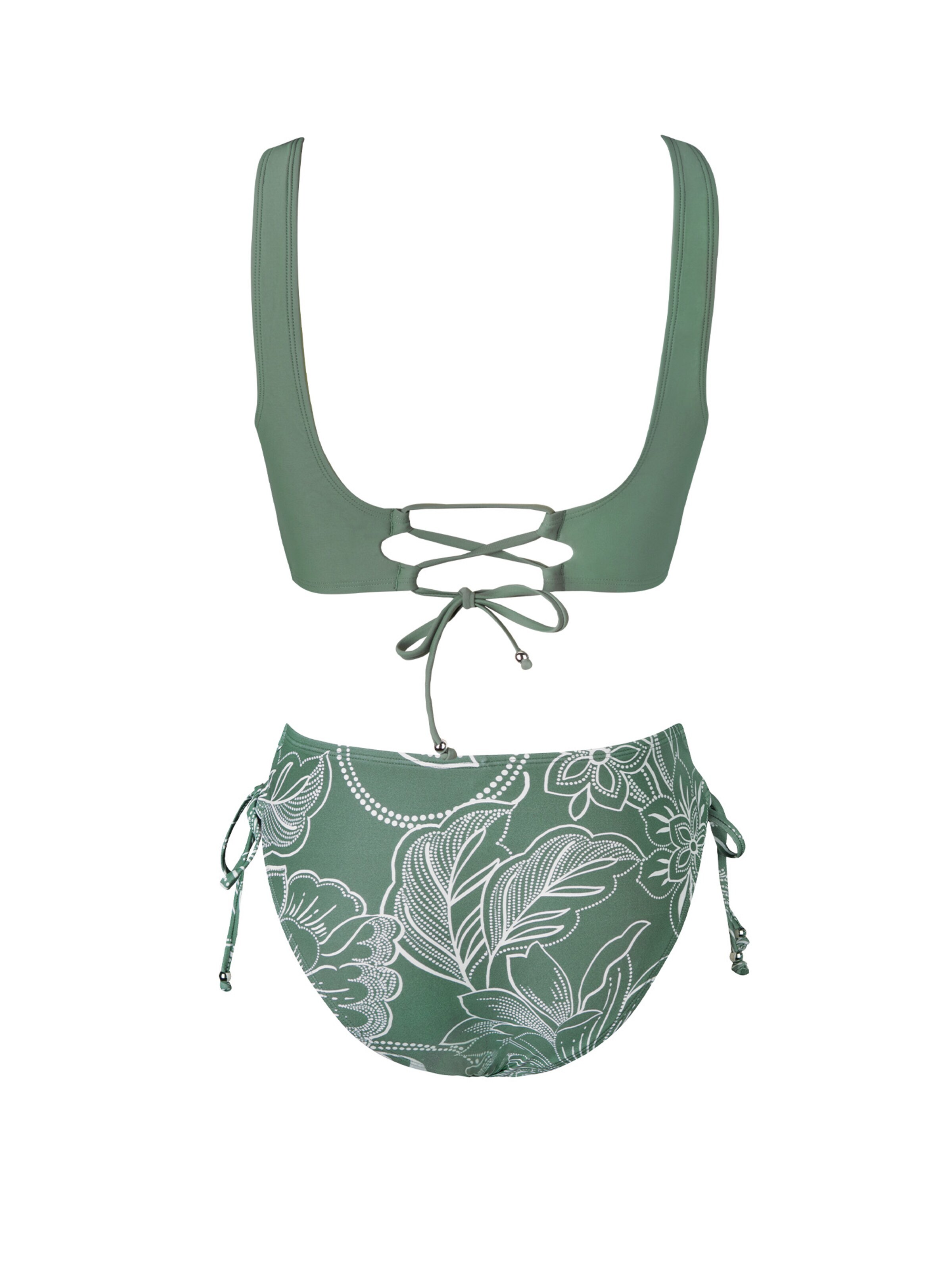 Cupshe Bralette Bikini in Green