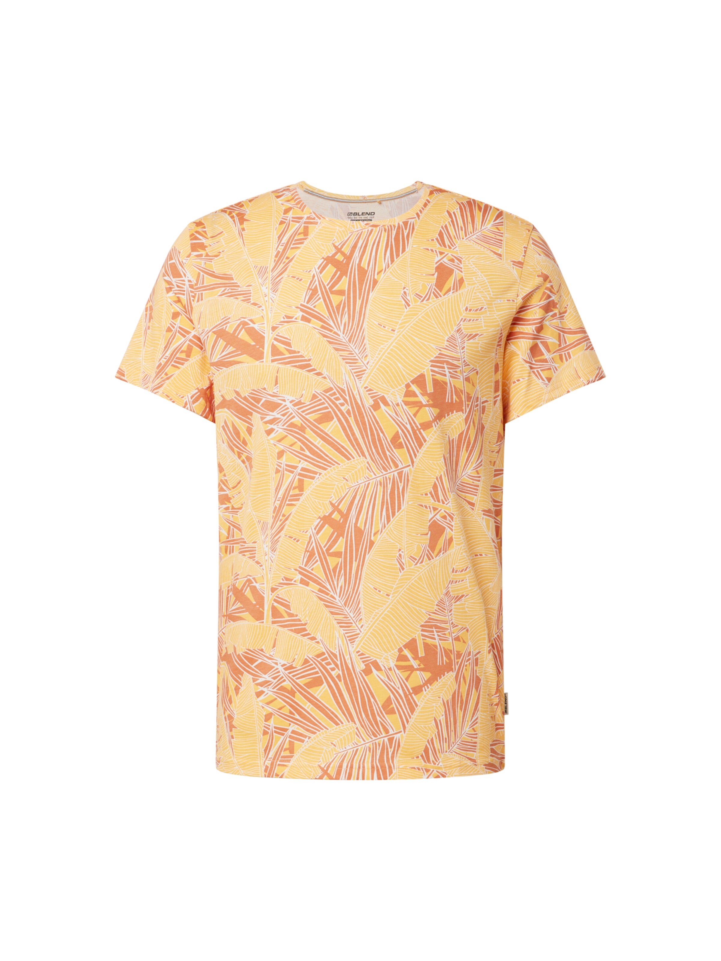 BLEND T-Shirt in Gelb: Vorderseite