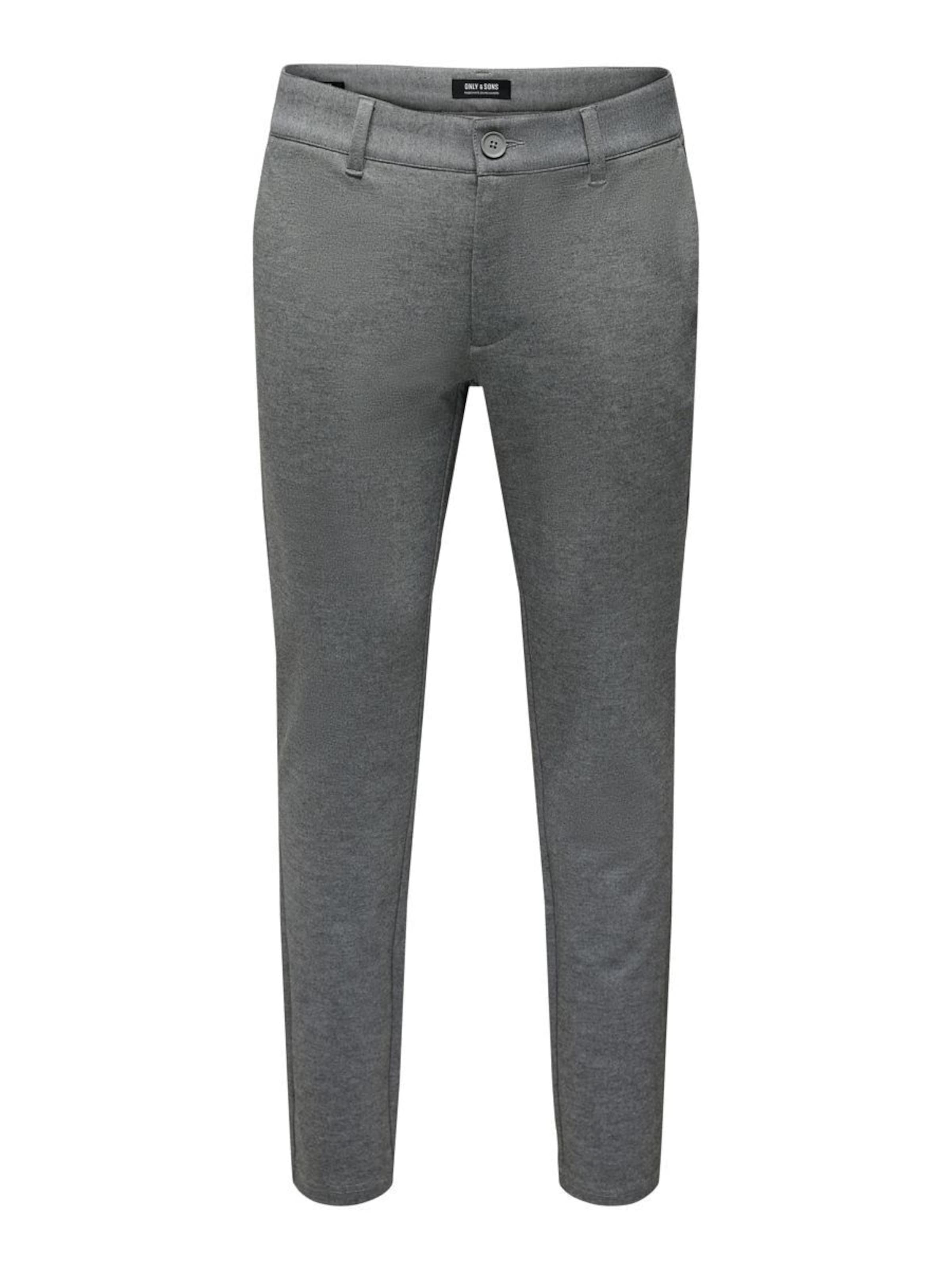 Tapered Pantaloni eleganți 'ONSMark' de la Only & Sons pe gri: față