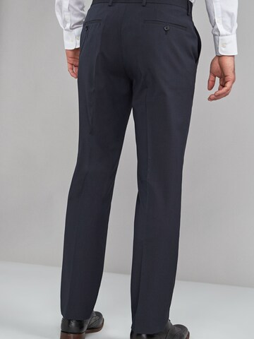 Regular Pantalon à plis Next en bleu