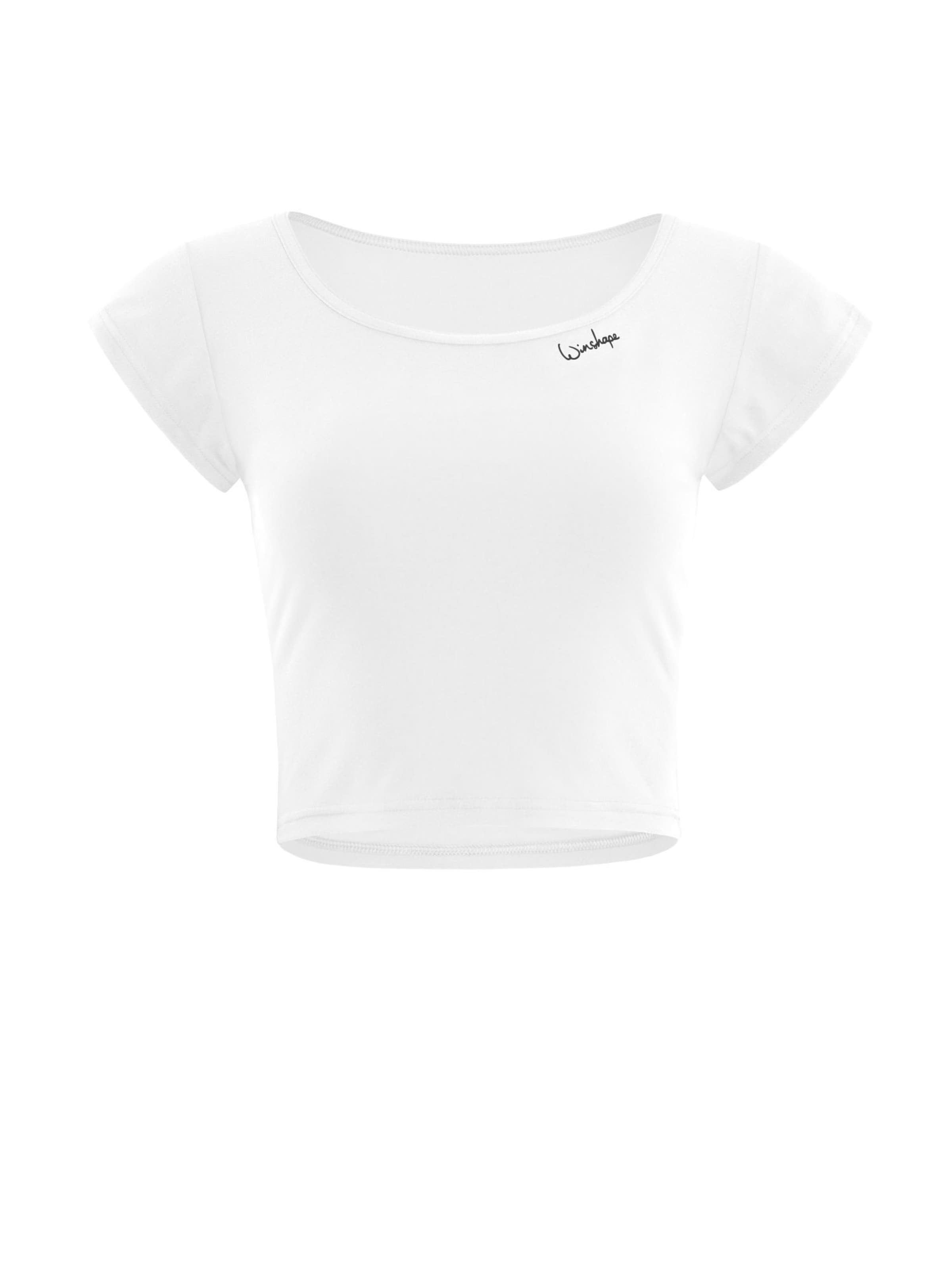 Winshape Λειτουργικό μπλουζάκι ' AET137LS ' σε λευκό: μπροστά