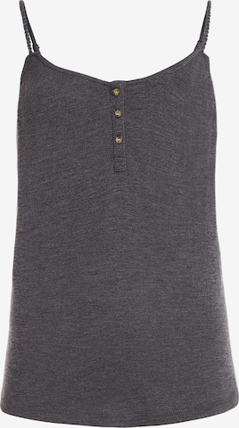 PROTEST Top 'PRTMIMIZAN' in Grau: Vorderseite