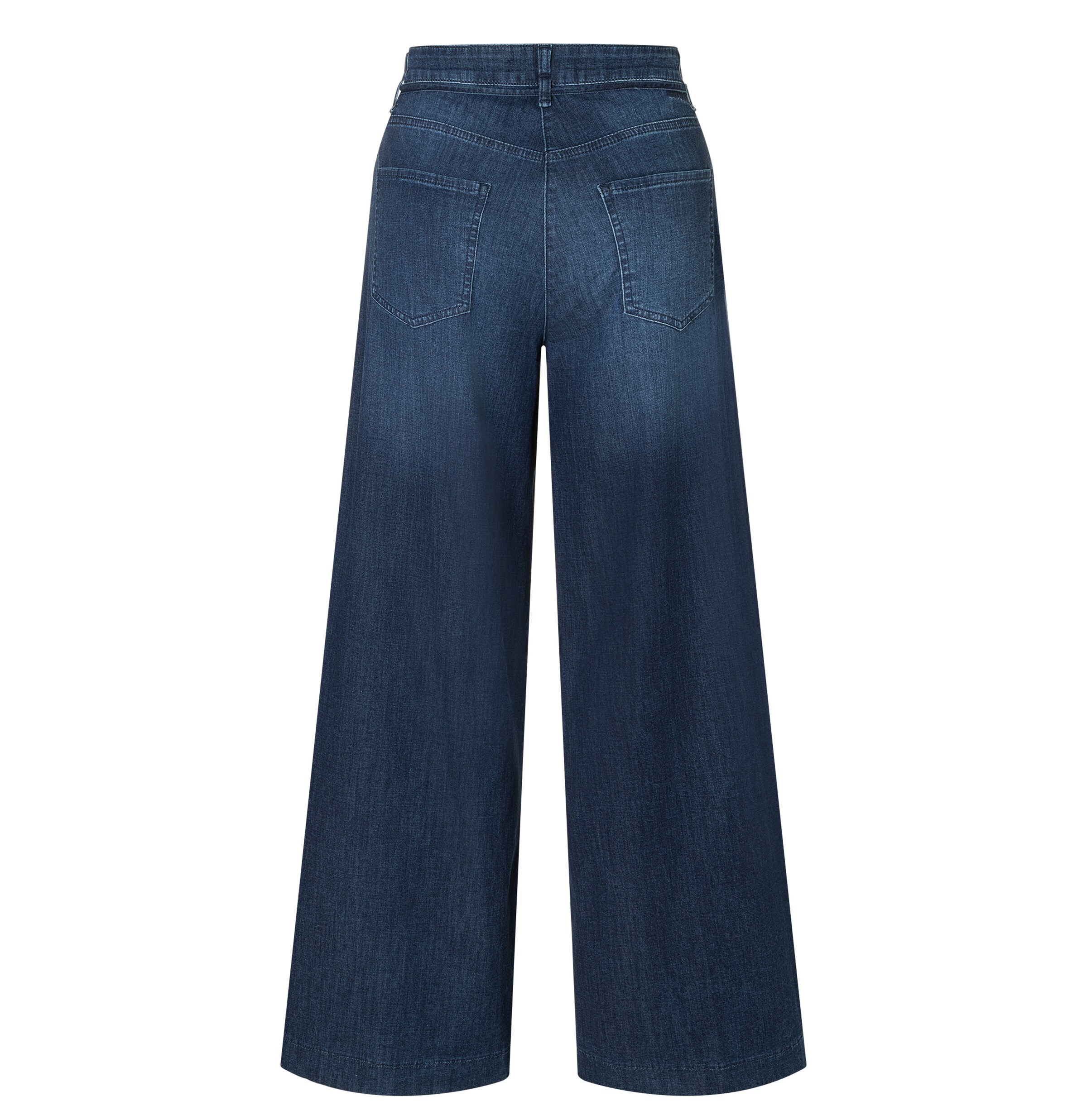 MAC Wide Leg Jeans in Blau
