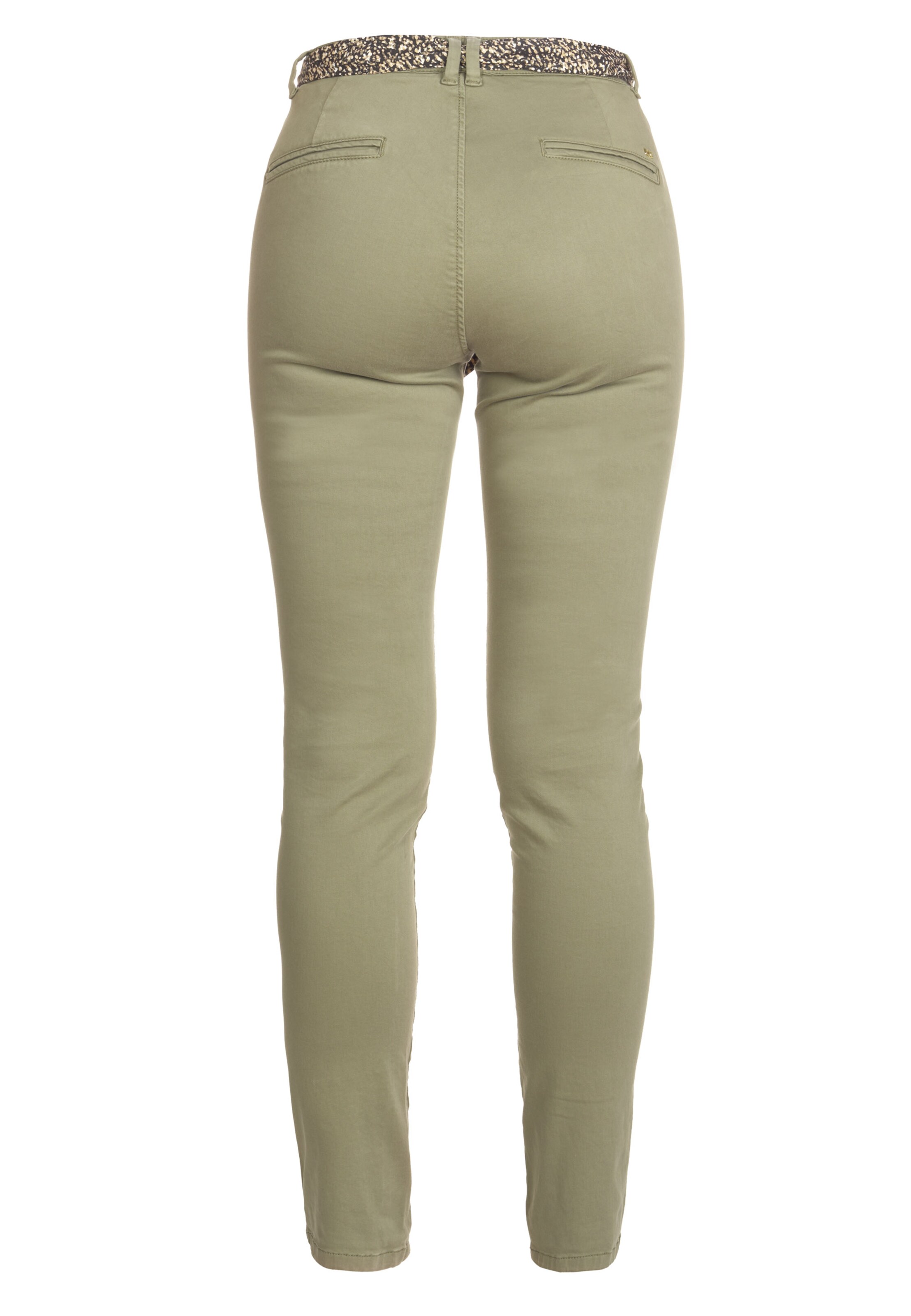 Coupe slim Pantalon chino 'DYLI 4' Le Temps Des Cerises en vert