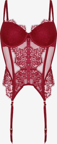 Hunkemöller Corsage 'Cecilia' in Rot: Vorderseite