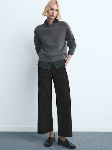 MANGO Široke hlačnice Kavbojke 'JESSIE' | črna barva