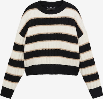 Pull-over 'PATRONUS' MANGO en noir : devant