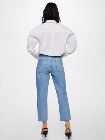 MANGO Regular Jeans 'Havana 2' in Blauw