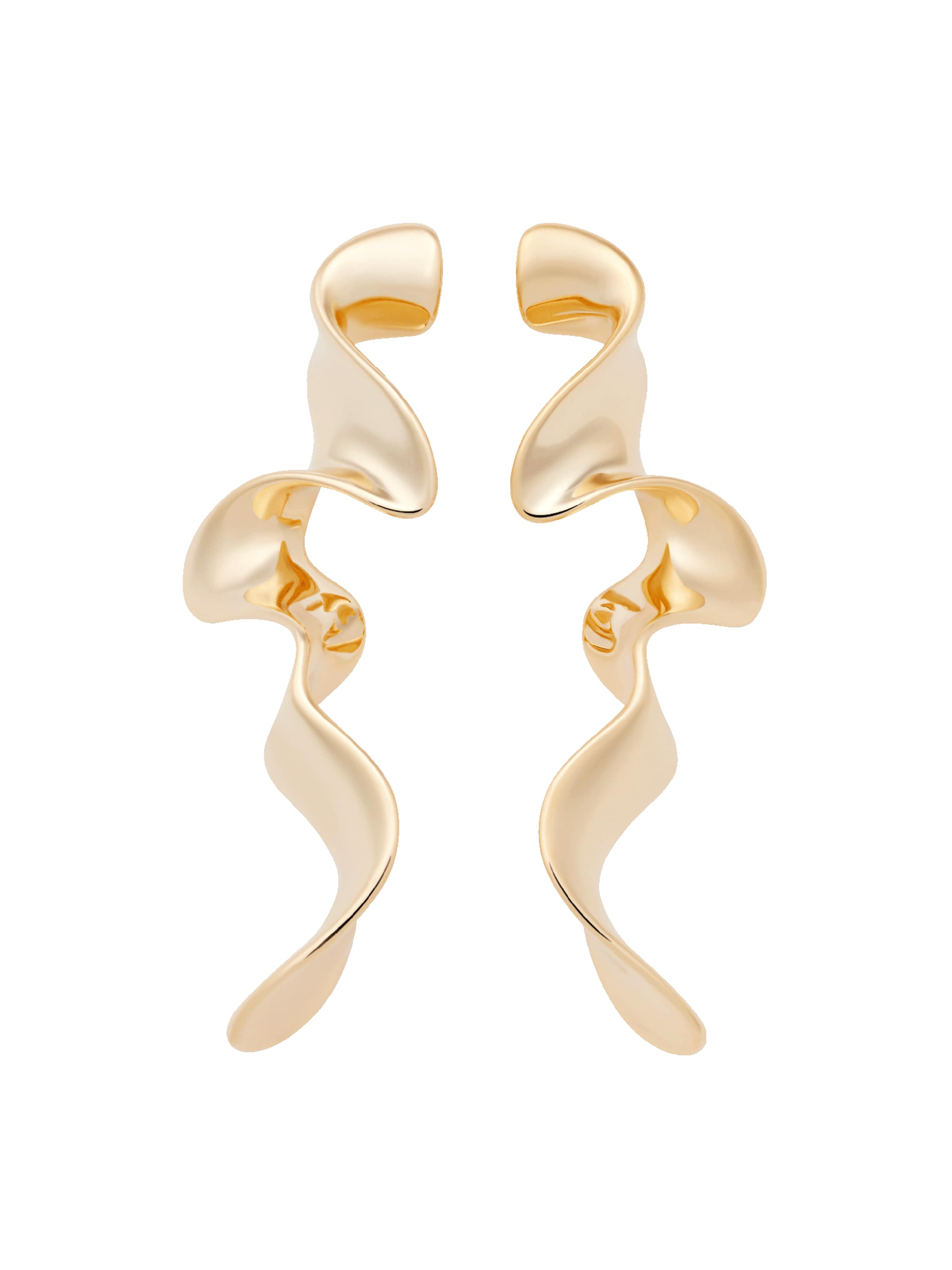 EDITED Earrings 'Nia' in Gold: front