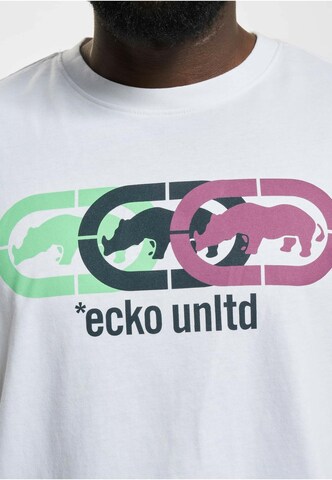 Ecko Unlimited T-Shirt 'Rhino' in Weiß