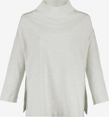 Pull-over Ulla Popken en gris : devant