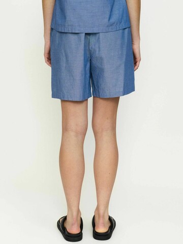 Largi Pantaloni ' SRGada ' de la Soft Rebels pe albastru: spate