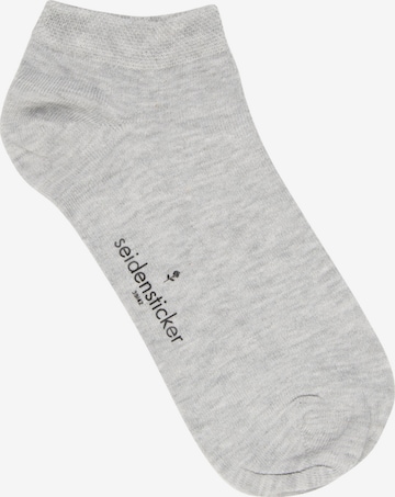 SEIDENSTICKER Socks 'Schwarze Rose' in Grey