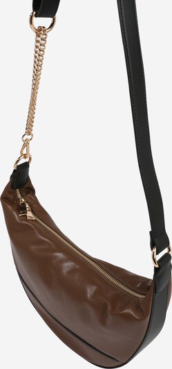 Seidenfelt Manufaktur Crossbody bag 'Ulvila' in Brown / Gold, Item view