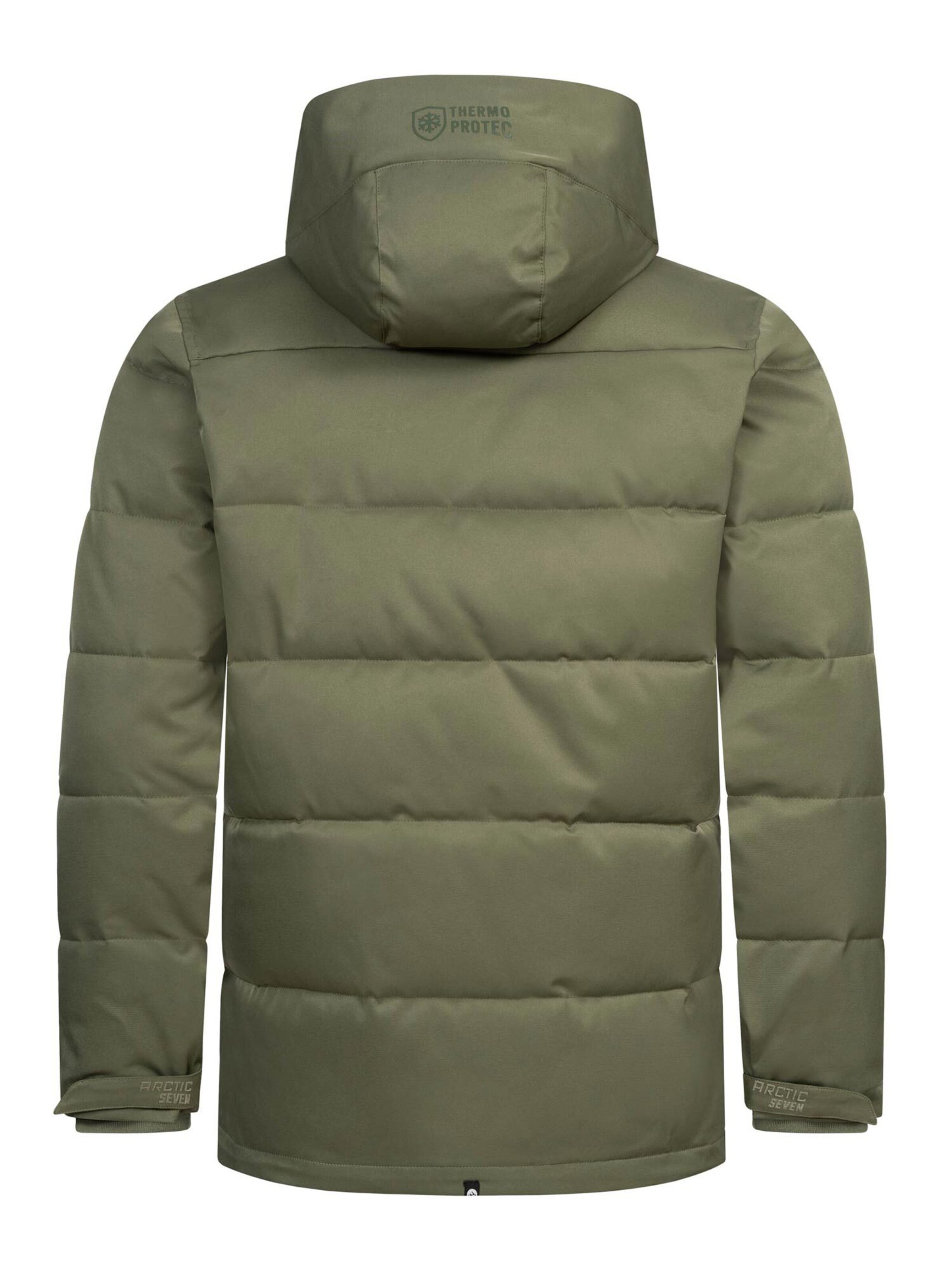 Arctic Seven Winter jacket 'AS455' in Green