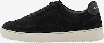 Filling PiecesNiske tenisice - crna boja: prednji dio