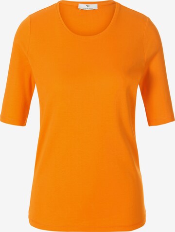 T-shirt Peter Hahn en orange : devant