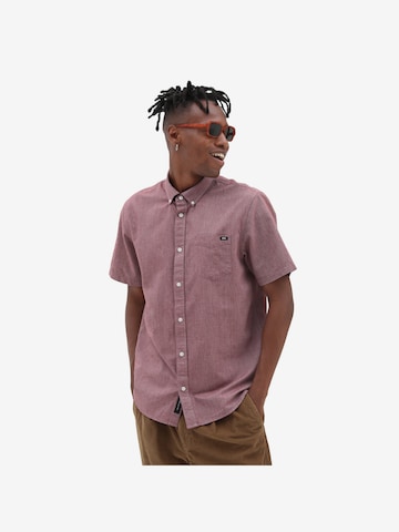 VANS Regular fit Button Up Shirt in Purple: front