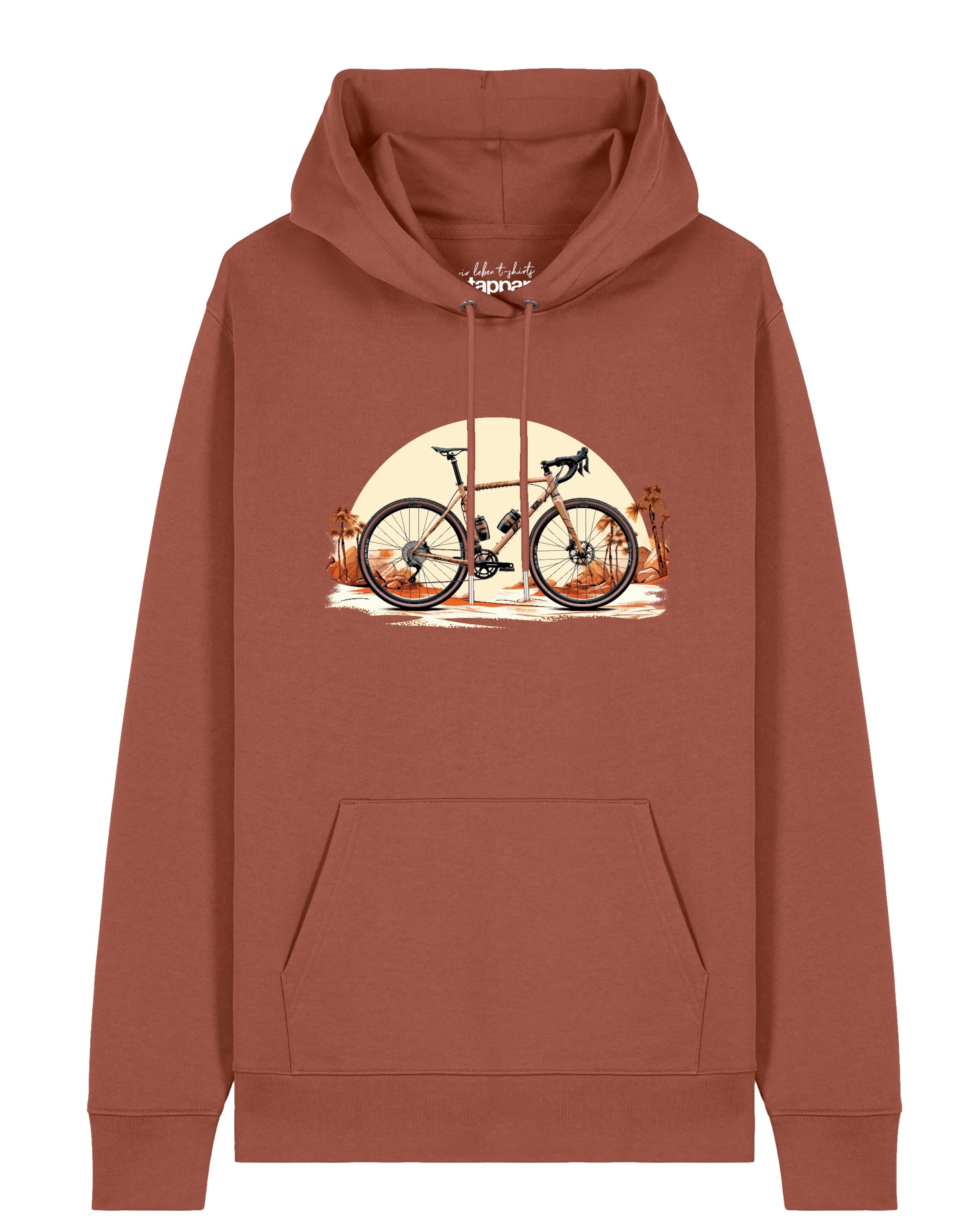 Watapparel Sweatshirt in Bruin: voorkant