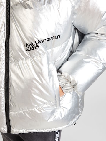KARL LAGERFELD JEANSPrijelazna jakna - srebro boja