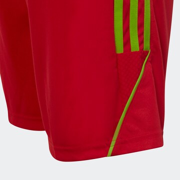 Regular Pantalon de sport 'Tiro 23 League' ADIDAS PERFORMANCE en rouge