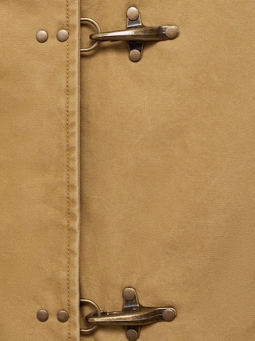 MANGO Tussenparka 'FIRE' in Bruin
