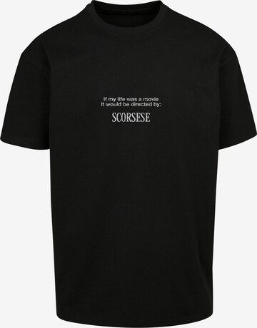 Mister Tee Shirt in Black: front