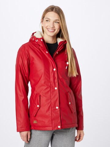 Ragwear Weatherproof jacket 'MARGGE' in Red: front