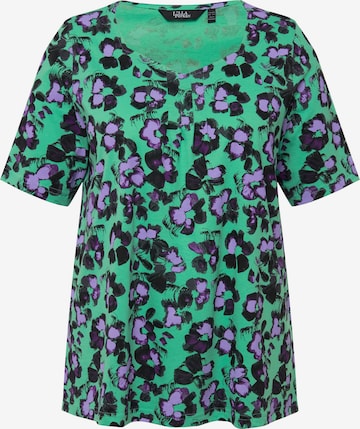 Ulla Popken Shirt in Groen: voorkant