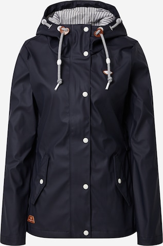 Ragwear Weatherproof jacket 'Marge' in Blue: front