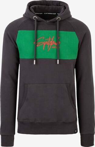 SPITZBUB Sweatshirt' Unframed Street' in Grau: predná strana