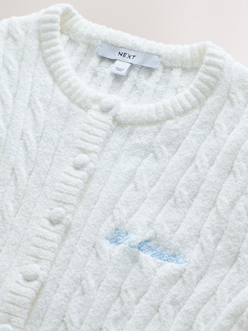 Next Strickjacke in Weiß
