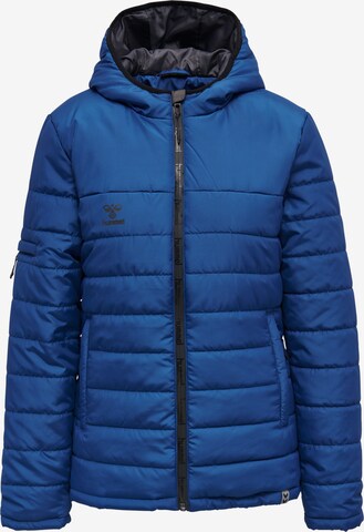 Veste de sport Hummel en bleu : devant