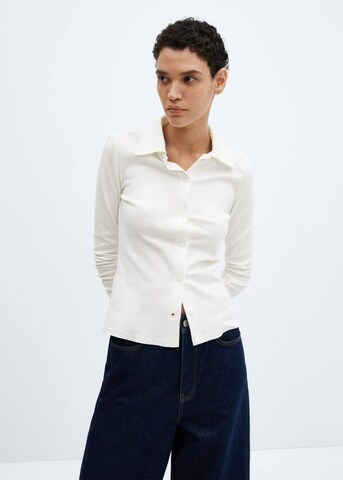 MANGO Blouse 'Orion' in White: front