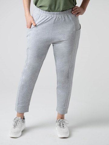 LEAFLETIC Regular Trousers 'Leafletic Women’s Trouser' in Grey